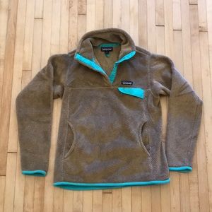 Patagonia fleece Re-Tool Snap-T pullover sweater Small
